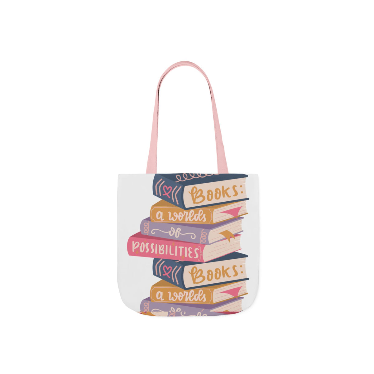 Book Lovers Canvas Tote Bag