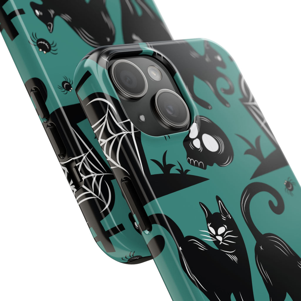 iPhone Case - Halloween Black Cats