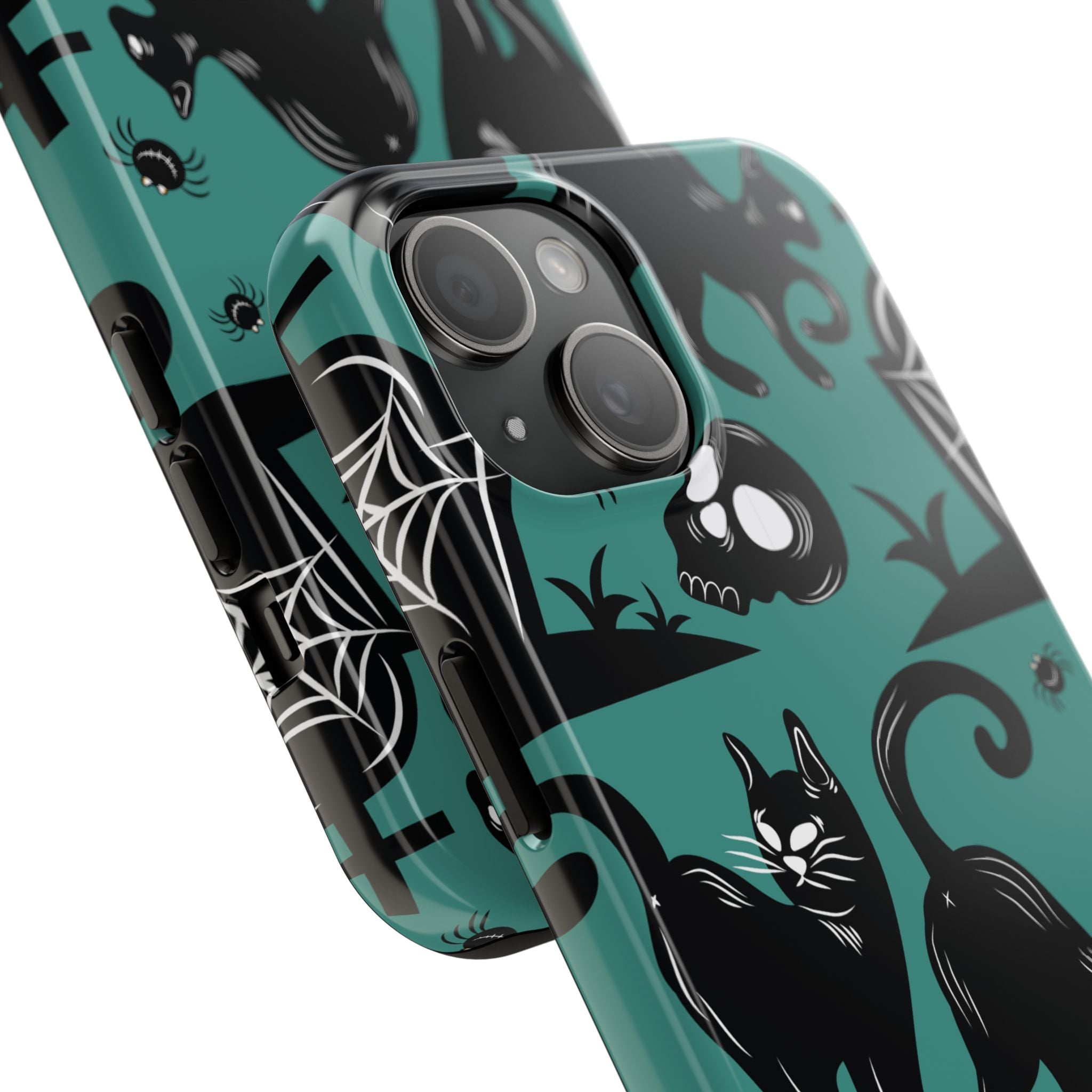 iPhone Case - Halloween Black Cats