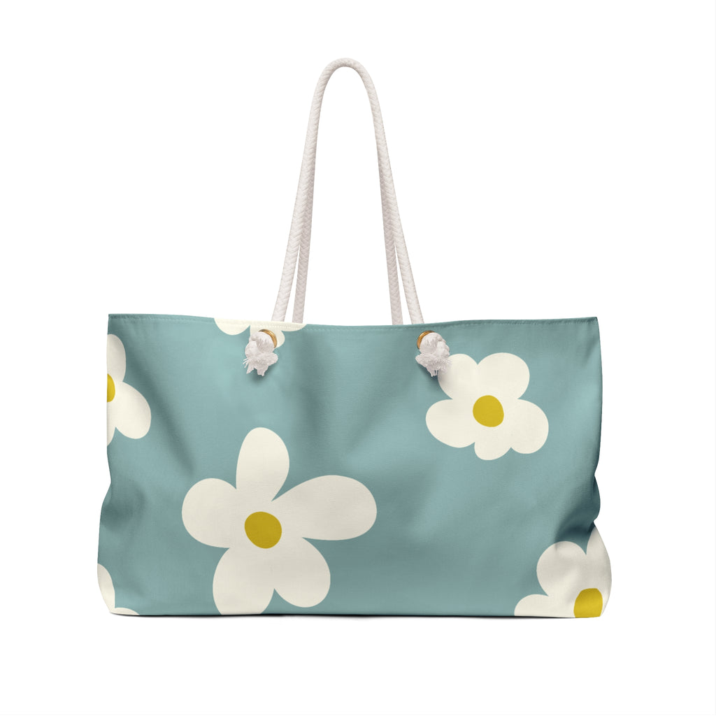 Floral Weekender Bag — Large Travel or Beach Tote