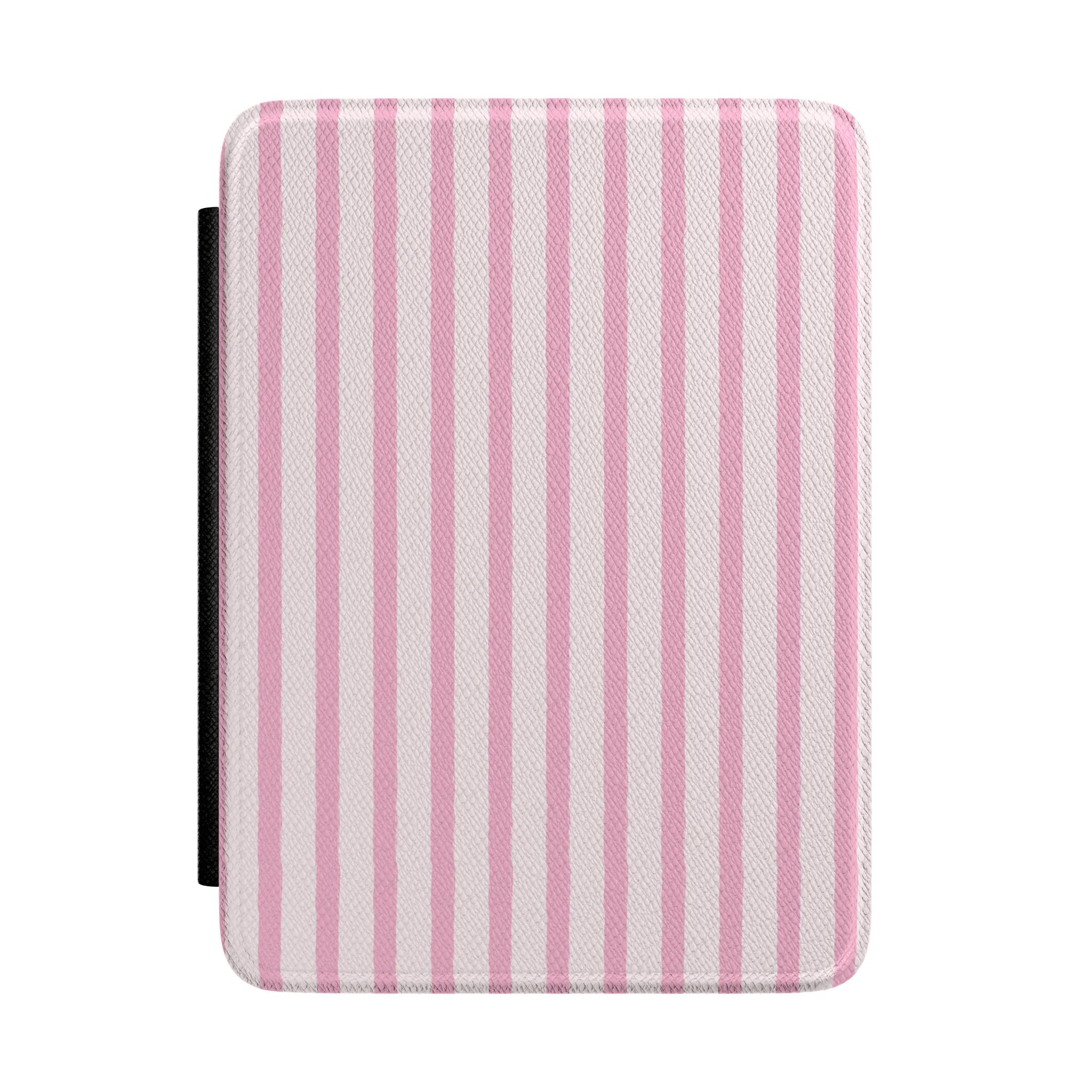 Pink Stripe Kindle Case