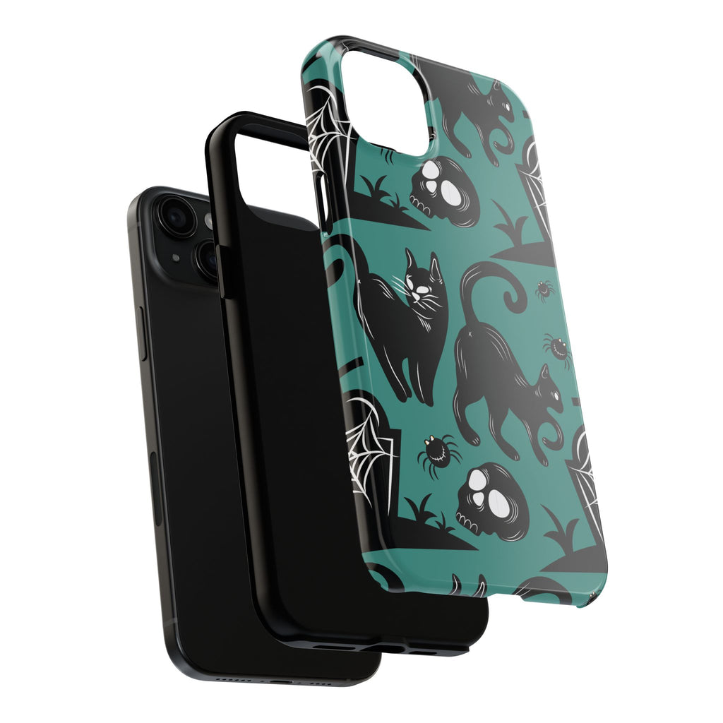 iPhone Case - Halloween Black Cats