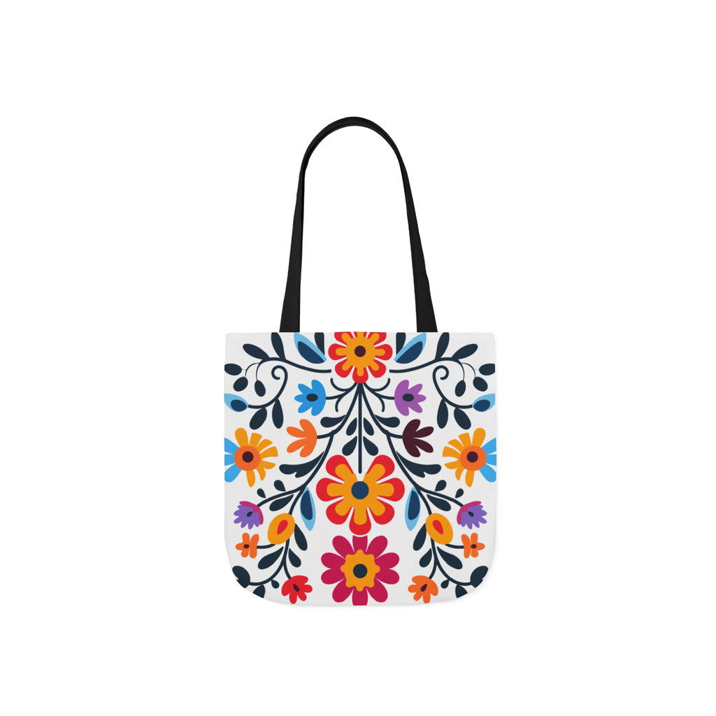 Canvas Tote Bag — Mexican Pattern Beach-Ready Shopper