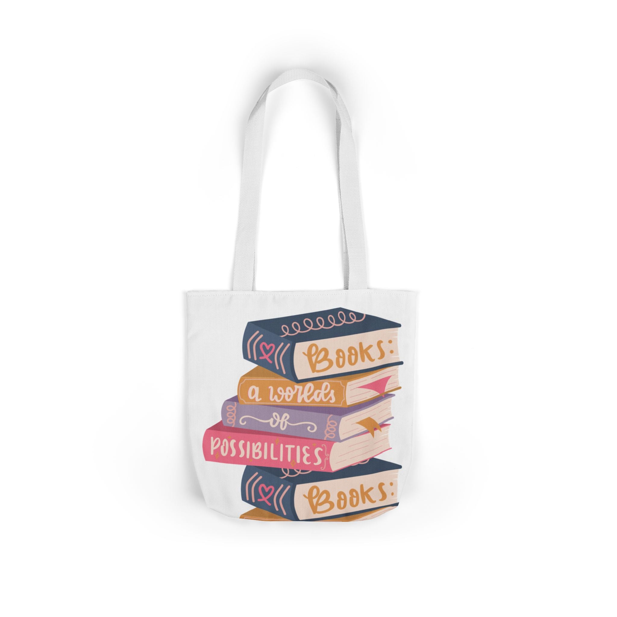 Book Lovers Canvas Tote Bag