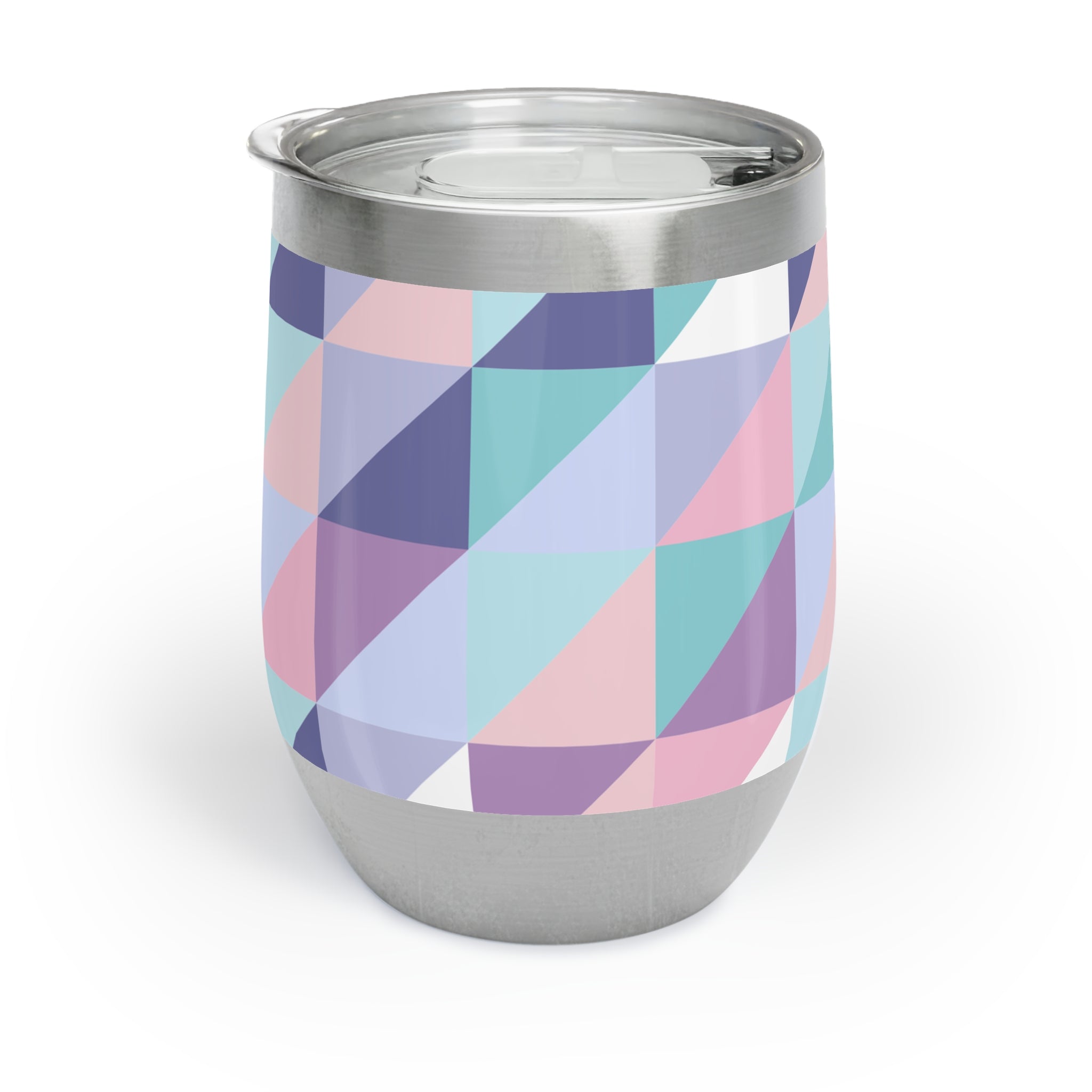 Pastel Chill Wine Tumbler - Colourful Wine Design
