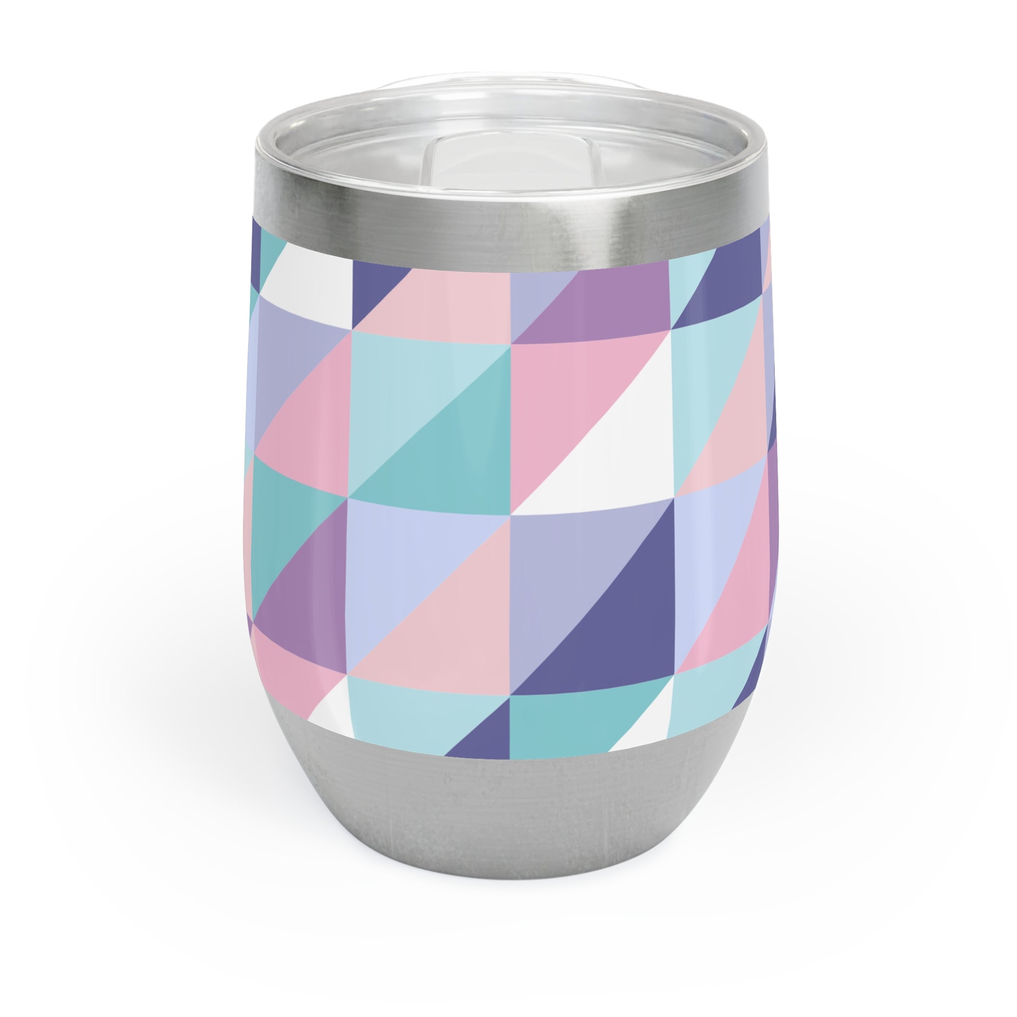 Pastel Chill Wine Tumbler - Colourful Wine Design