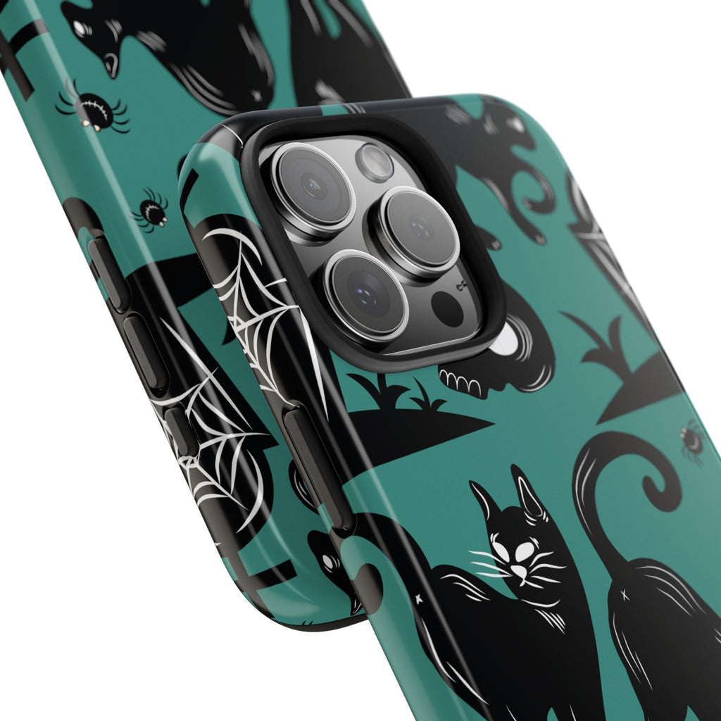 iPhone Case - Halloween Black Cats