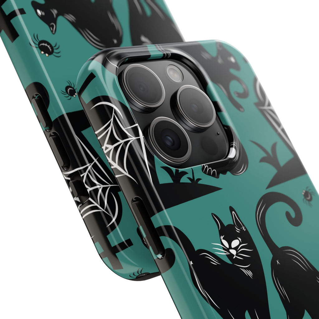 iPhone Case - Halloween Black Cats
