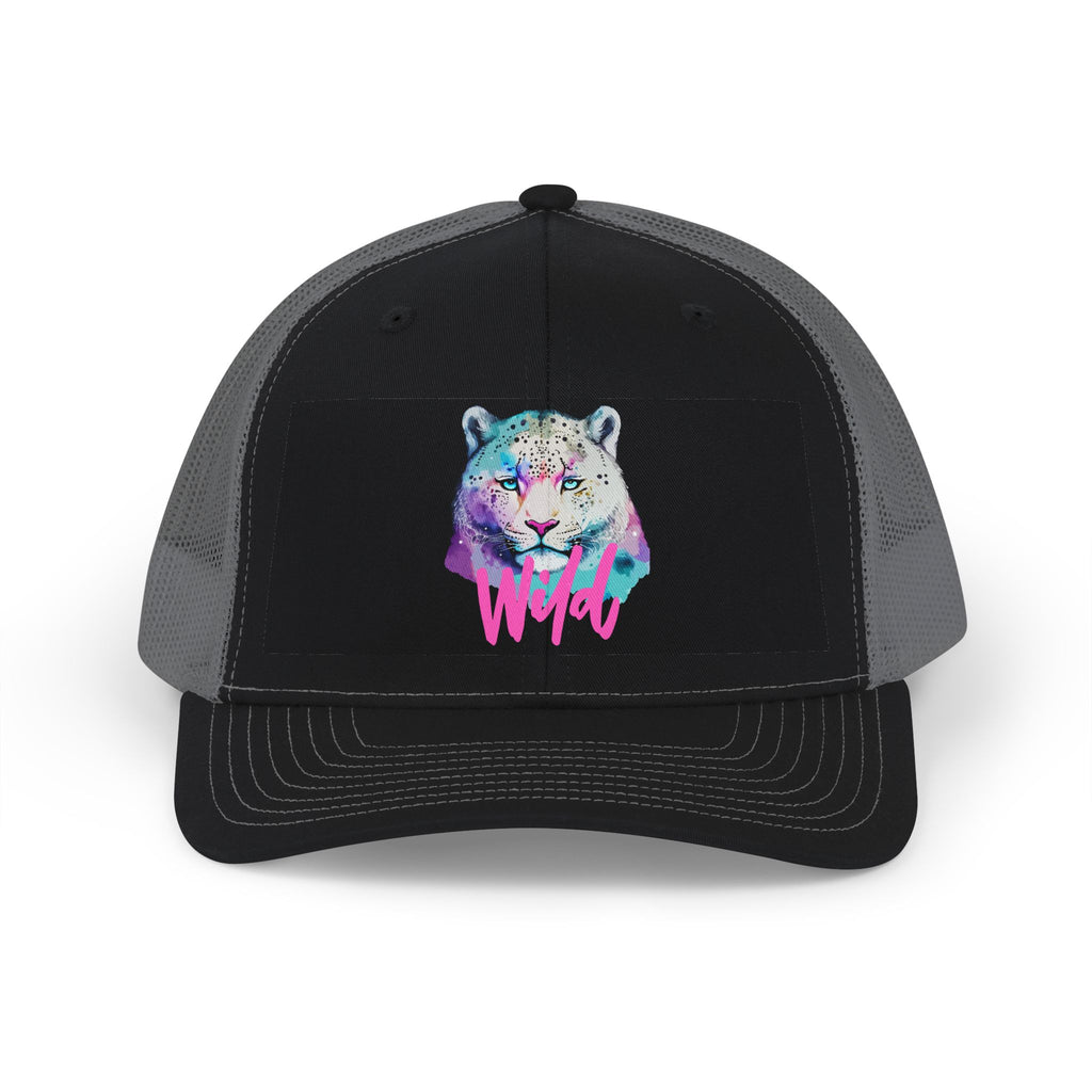 Wild Pastel Trucker Cap - Black
