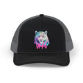 Wild Pastel Trucker Cap - Black
