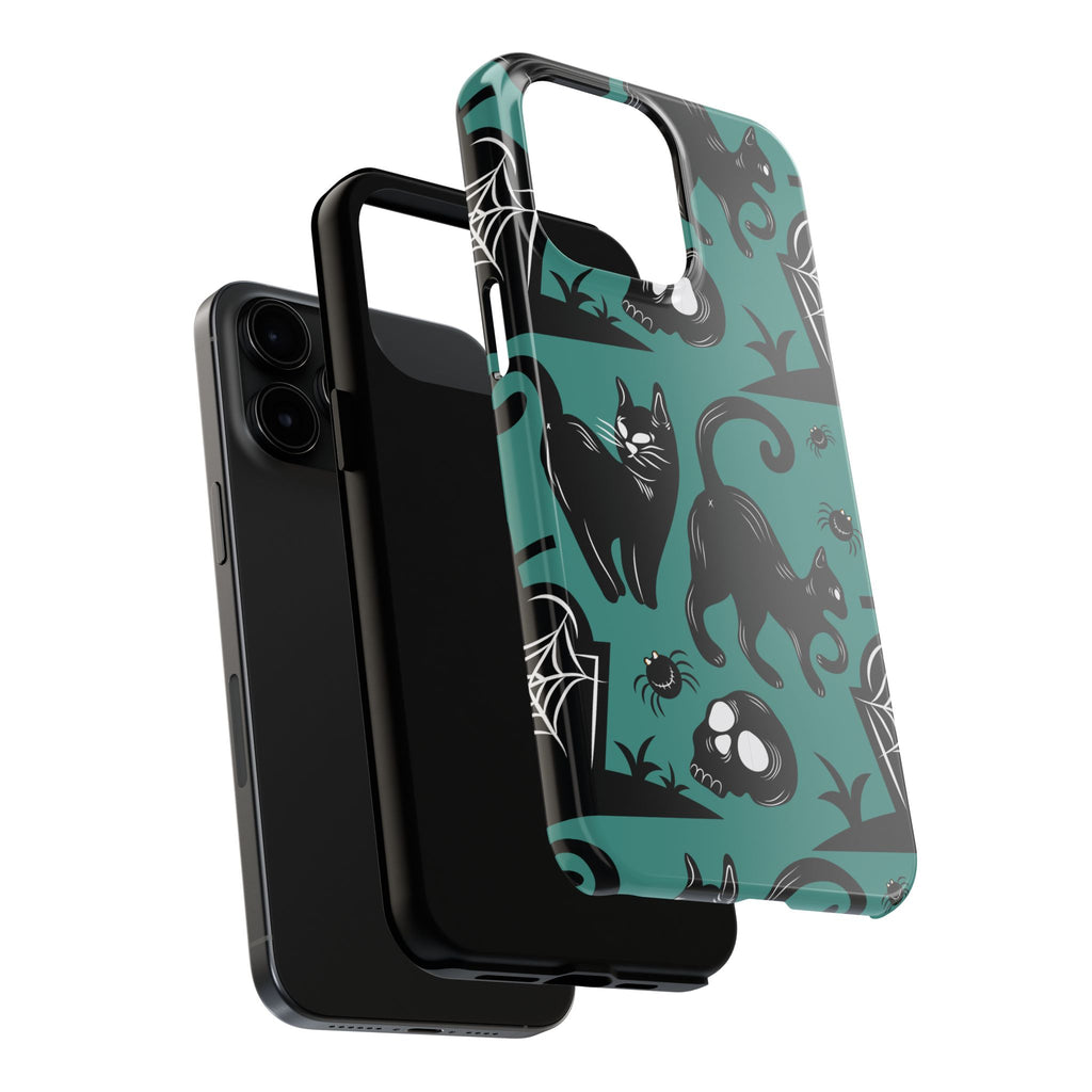 iPhone Case - Halloween Black Cats