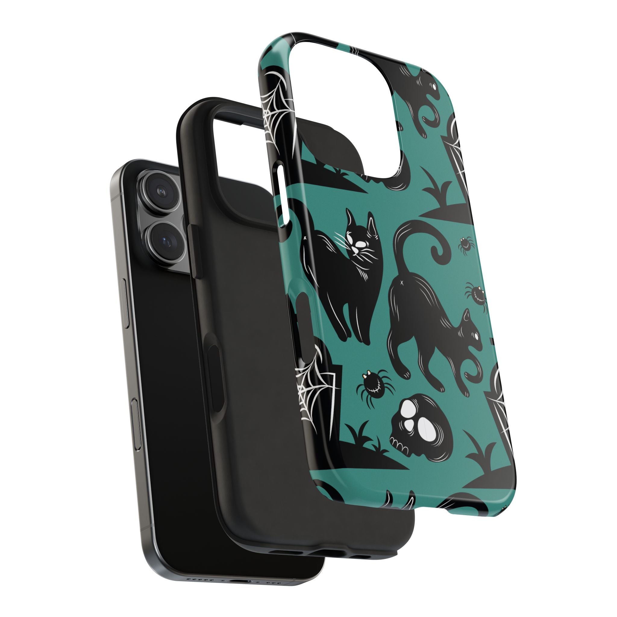 iPhone Case - Halloween Black Cats