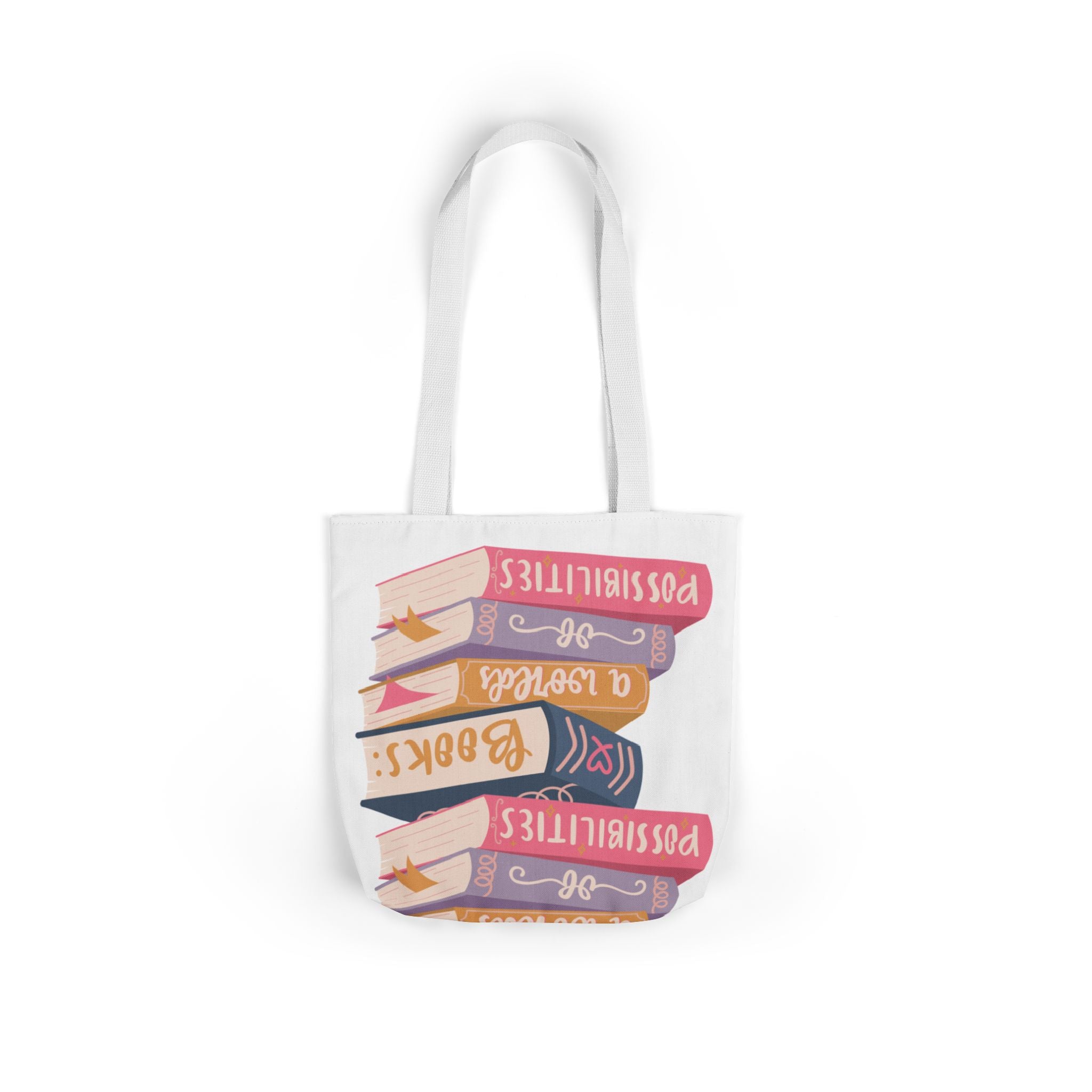 Book Lovers Canvas Tote Bag