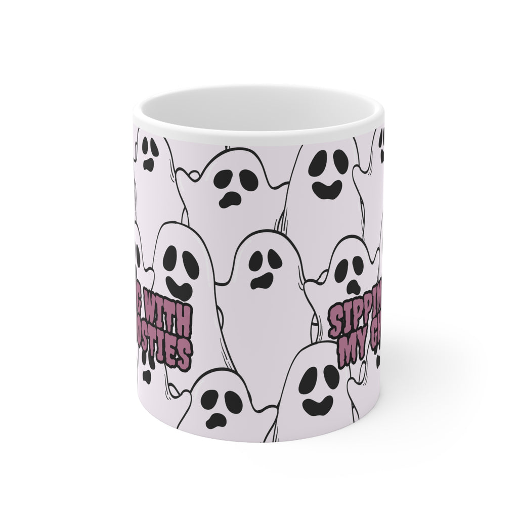 Ghost Fall Coffee Halloween Mug — Ceramic Coffee Cup