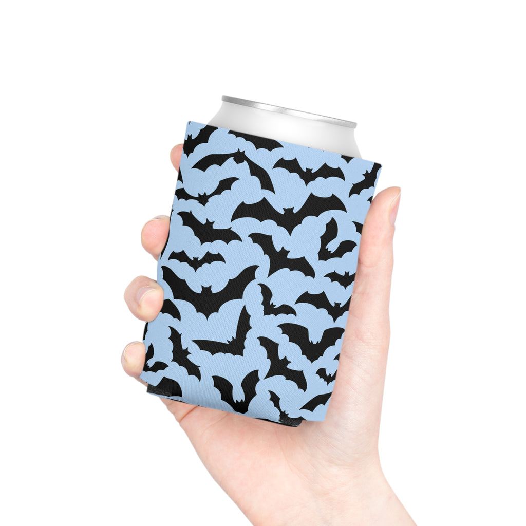 Halloween Black Bats Can Cooler –Fall Autumn Halloween