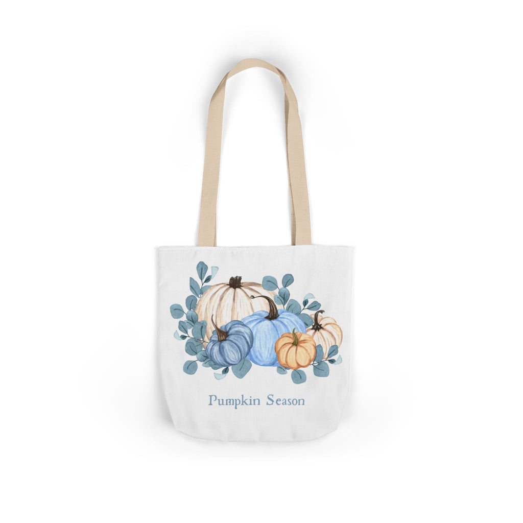 Halloween Canvas Tote Bag — Pumpkin Season Beach-Ready Shopper