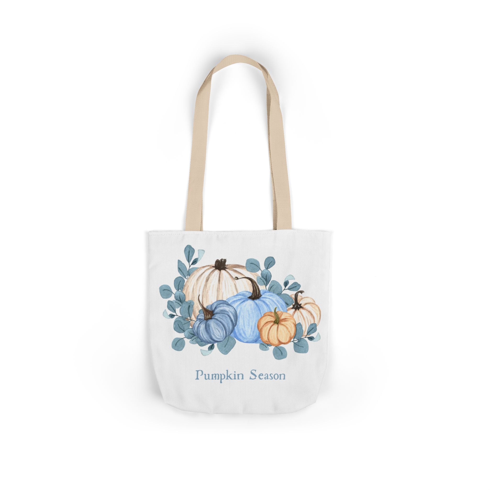 Halloween Canvas Tote Bag — Pumpkin Season Beach-Ready Shopper